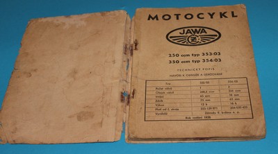 Motocykl Jawa 250 a 350 ccm