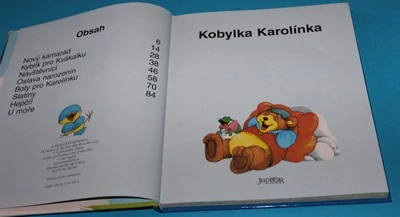 Kobylka Karolínka Učím se číst