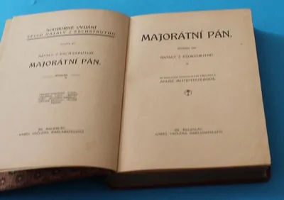 Majorátní pán  - von Eschstruth