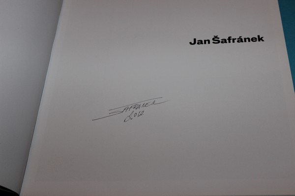 Jan Šafránek Svět lidí / The World of People - autogram