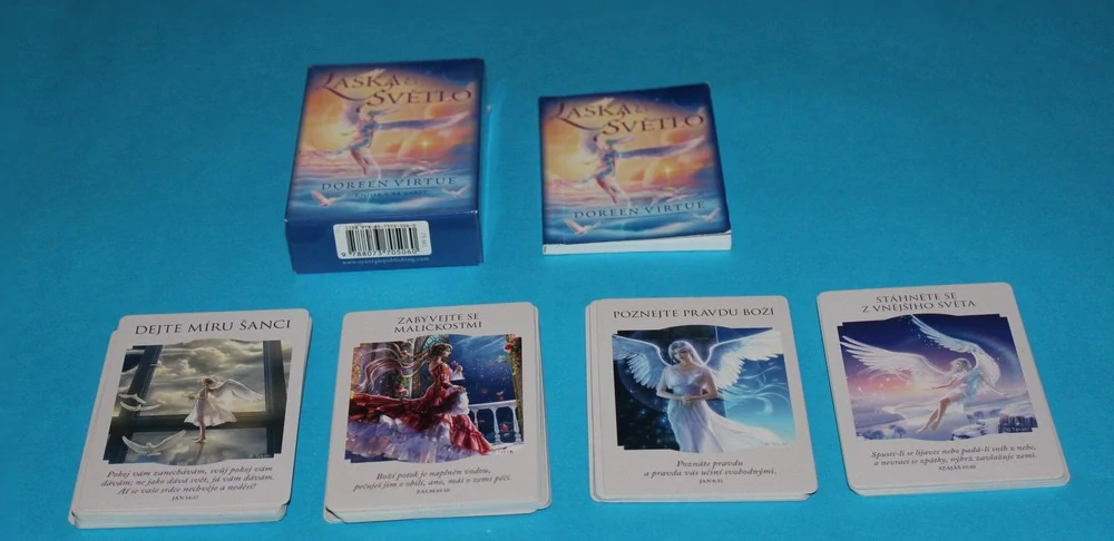 Láska a světlo -  kniha a 44 karet - Virtue