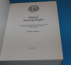 Dějiny antropologie - Soukup