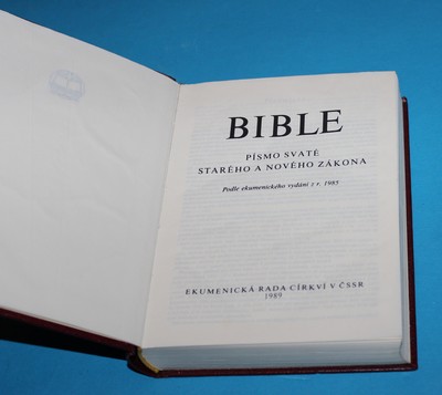 Bible Písmo svaté starého a nového zákona (1989)