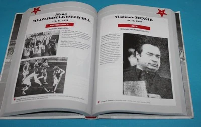 Album slavných postav sportovního klubu Slavia Praha