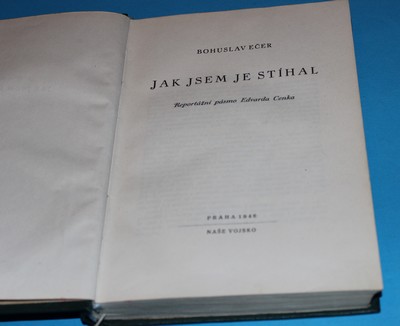 Jak jsem je stíhal - Ečer - autogram