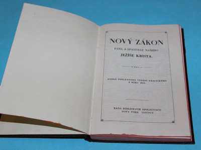 Nový zákon pána a spasitele našeho Ježíše Krista