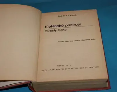 Elektrické přístroje základy teorie -  Buľ 