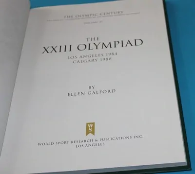 THE XXIII OLYMPIAD : LOS ANGELES 1984, CALGARY 1988 - GALFORD
