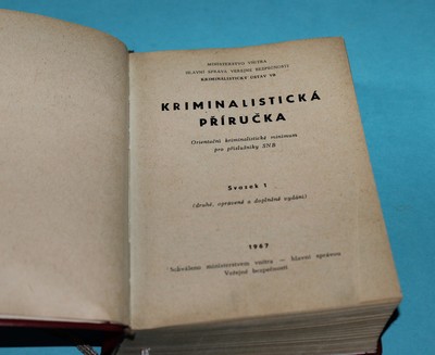 Kriminalistická příručka