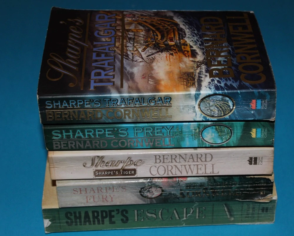 Cornwell 5 x , serie Sharpe anglicky