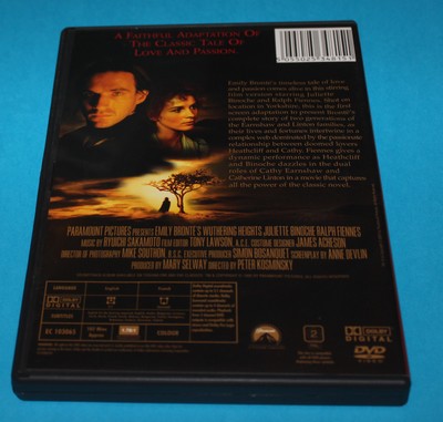 DVD Wuthering Heights (Bouřlivé výšiny)