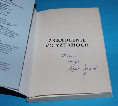 Zrkadlenie vo vzťahoch - autogram