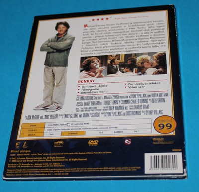 DVD Tootsie Oscarová edice II