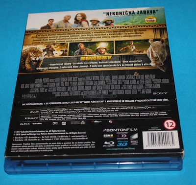 Blu-ray Jumanji Vítajte v džungli (česky)