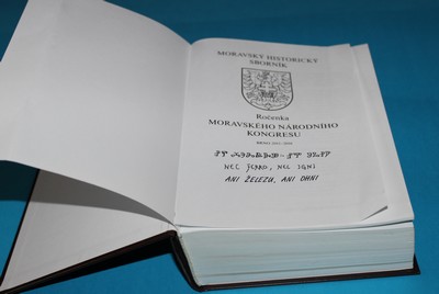 Moravský historický sborník Ročenka Moravského národního kongresu Brno 2011-2016