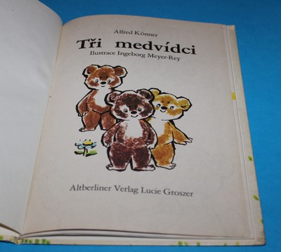 Tři medvídci  Könner