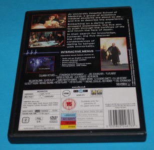 DVD Flatliners Hráči se smrtí