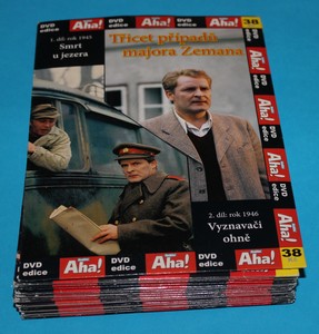 DVD Třicet případů majora Zemana (díly 1-30)