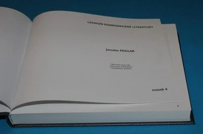 Lexikon dobrodružné literatury sv. 4 - Jaroslav Foglar