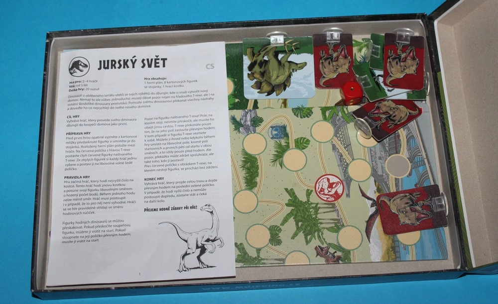 hra Jurský svět