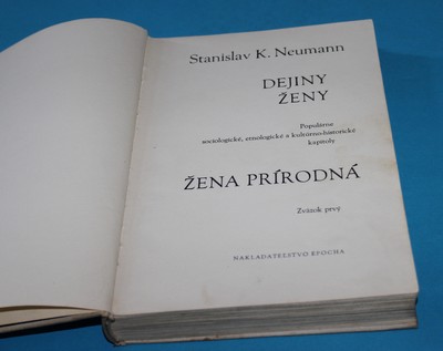 Dejiny ženy I Žena prírodná - slovensky