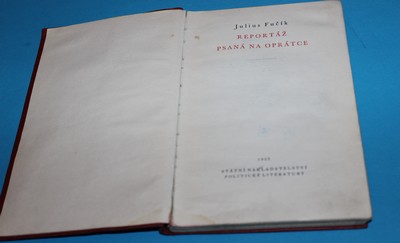 Reportáž psaná na oprátce - Fučík