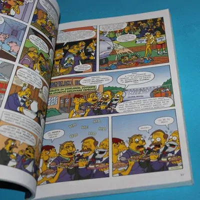Simpsonovi komiks K popukání