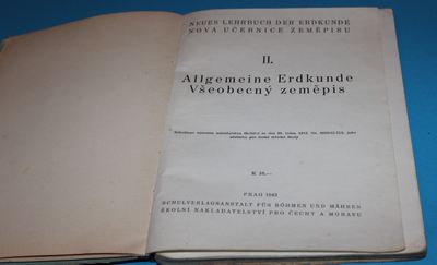 Všeobecný zeměpis II Allgemeine Erdkunde