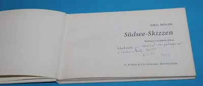 Emil Nolde Südsee-Skizzen 