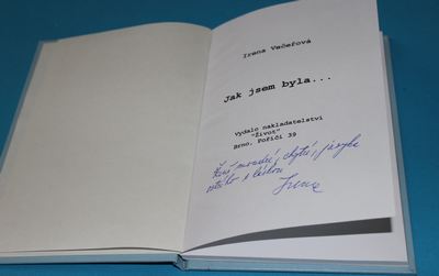 Jak jsem byla... Večeřová