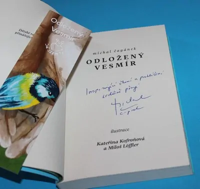 Odložený vesmír - Cigánek - autogram