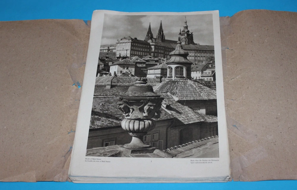 Praha ve fotografii Soubor hlubotiskem tištěných fotografií z knihy prof. K. Plicky