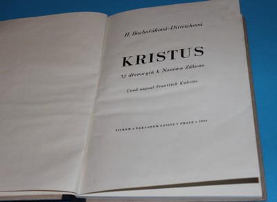 Kristus 32 dřevorytů k Novému Zákonu