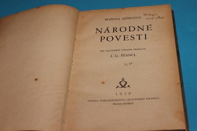 Národné povesti - Němcová - slovensky