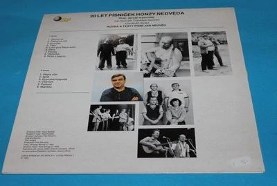 LP 20 let písniček Honzy Nedvěda