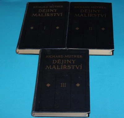 Dějiny malířství I - III - Muther
