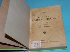 Blanka zahradníkova - Háj