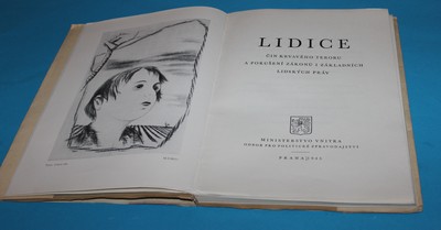 Lidice Čin krvavého teroru a porušení zákonů i základních lidských práv