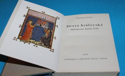 Dcera královská blahoslavená Anežka Česká - Křelina