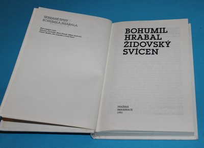 Židovský svícen - Hrabal