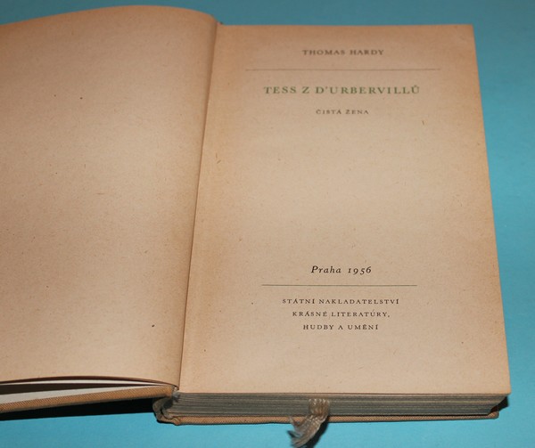 Tess z D´Urbervillů - Hardy