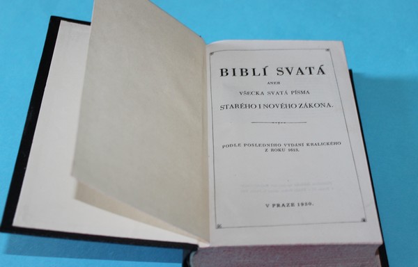 Biblí svatá, aneb, Všecka svatá písma Starého i Nového zákona