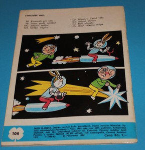Čtyřlístek 104 Třetí planeta