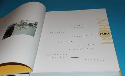 Adolf Born kresby z cest, pastely, ilustrace, akvarely, litografie, hlubotisky, známková tvorba, kostýmy