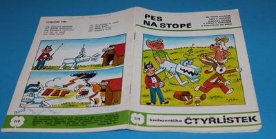 Čtyřlístek 119 Pes na stopě