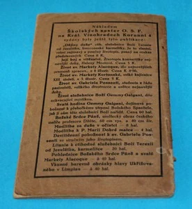 Kříž v Limpias 1921