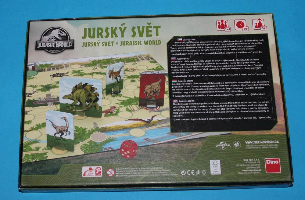 hra Jurský svět