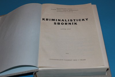 Kriminalistický sborník 1968