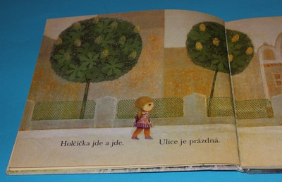 Holčička a déšť - Lukešová