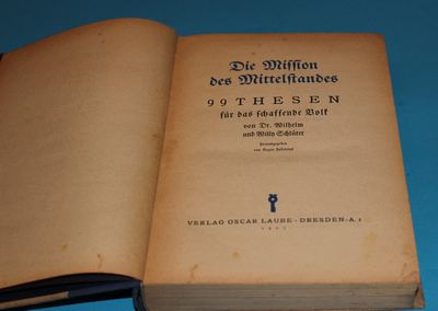 Die Mission des Mittelstandes: 99 Thesen für das schaffende Volk